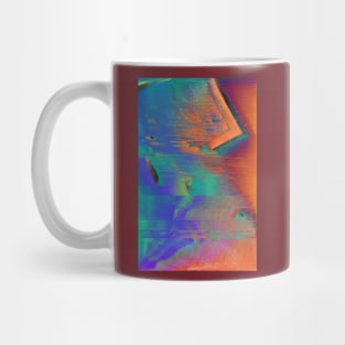 Vaporwave Glitch Pattern Mug